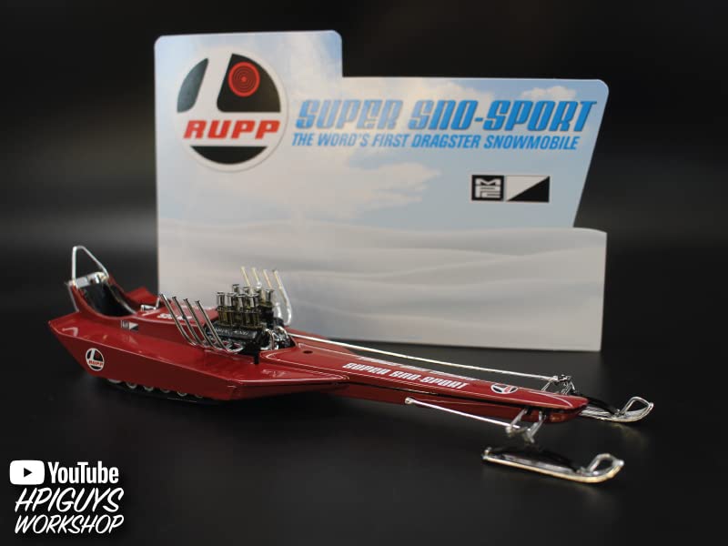 MPC 961 Rupp Super Sno-Sport Snow Dragster 1:20 Model Kit