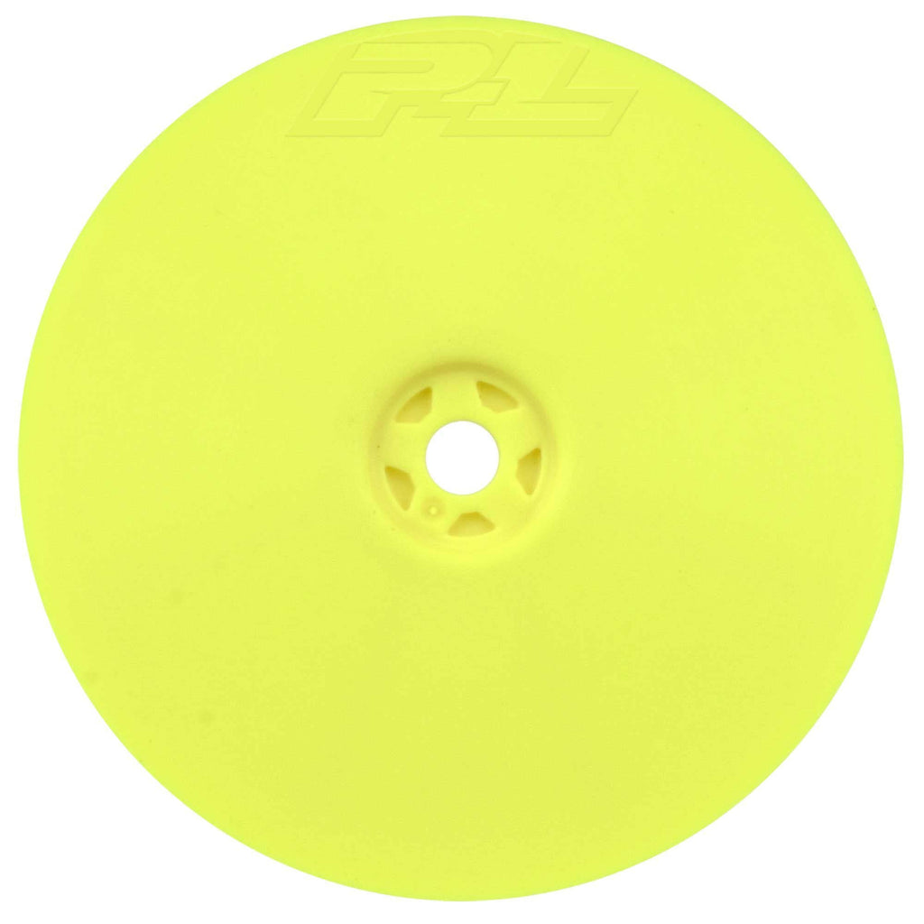 Pro-Line 276702 Velocity 2.2 4WD Front Yellow Wheels (2) :XB4