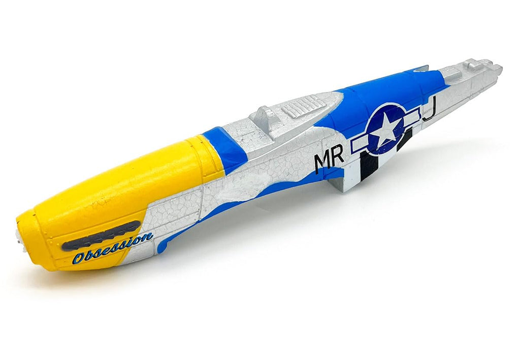 Rage R/C RGRA1360 Fuselage with Motor & Gearbox; P-51 Obsession