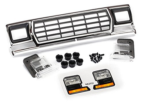 Traxxas 8070 Ford Bronco Grill, Retainers, Headlight Lens for #8010: 1/10 TRX-4
