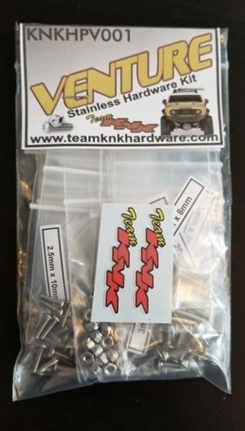 Team KNK HPV001 Stainless Hardware Kit for HPI Venture