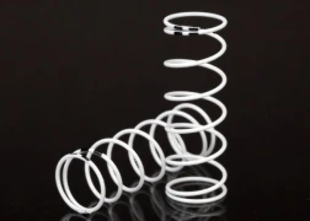 Traxxas 7446 Spring,Shock,White,GTR XXL,.874 Blk:6807L,6804R