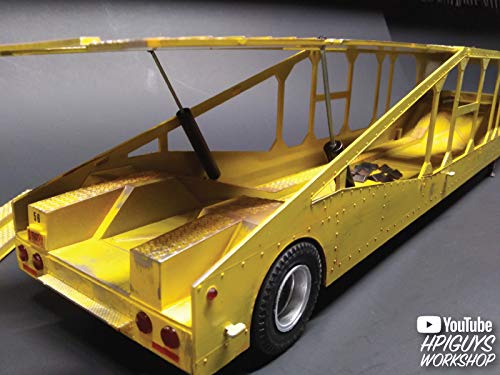 AMT 1193 1/25 5-Car Haulaway Trailer Model Kit