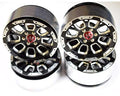 Hot Racing BLW22SLC01 Aluminum Billet 2.2 Beadlock Wheels w/12mm Hex C-style (4)