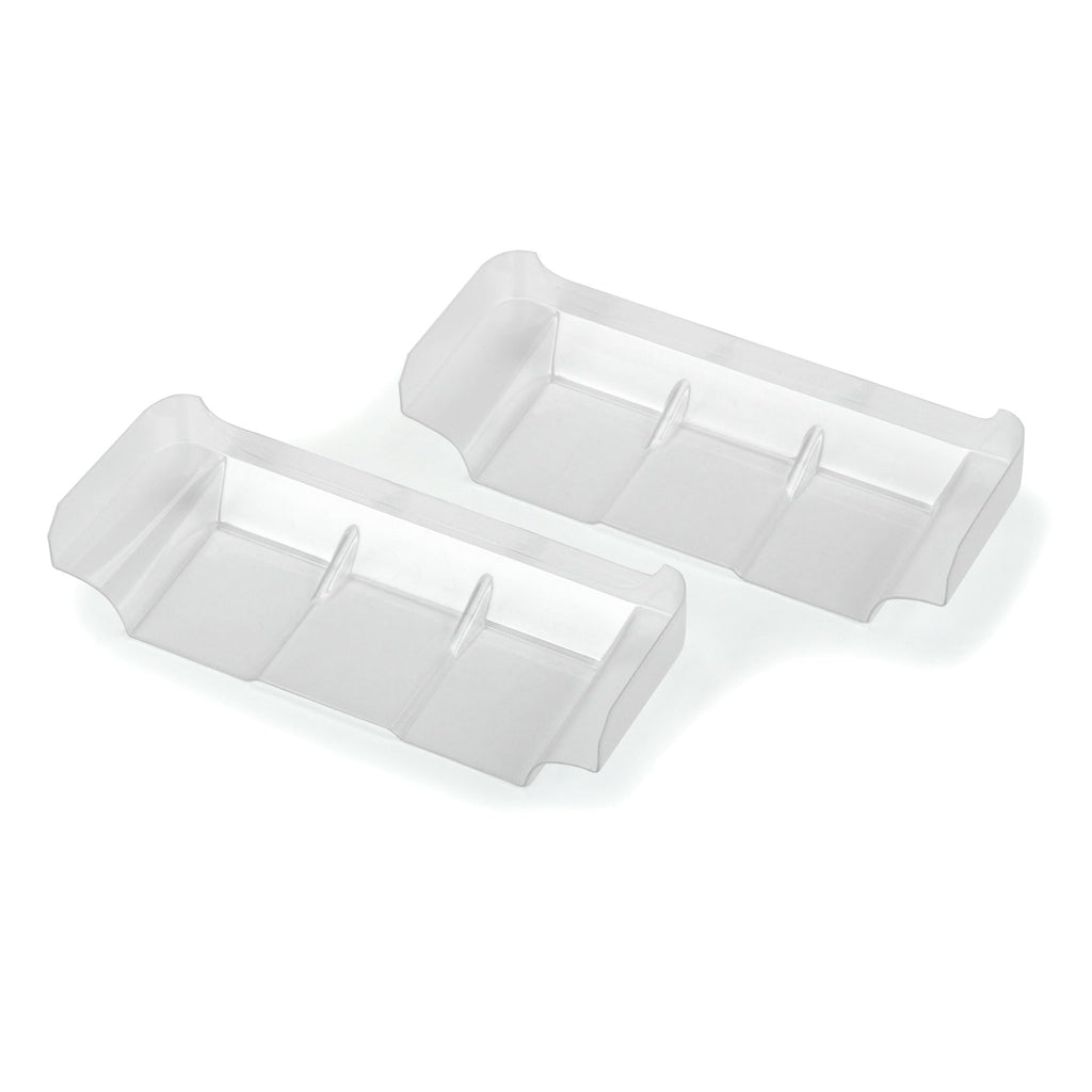 Pro-Line 640517 Pre-Cut Air Force 7" Clear Rear Wing (2) for 1:10 Buggy