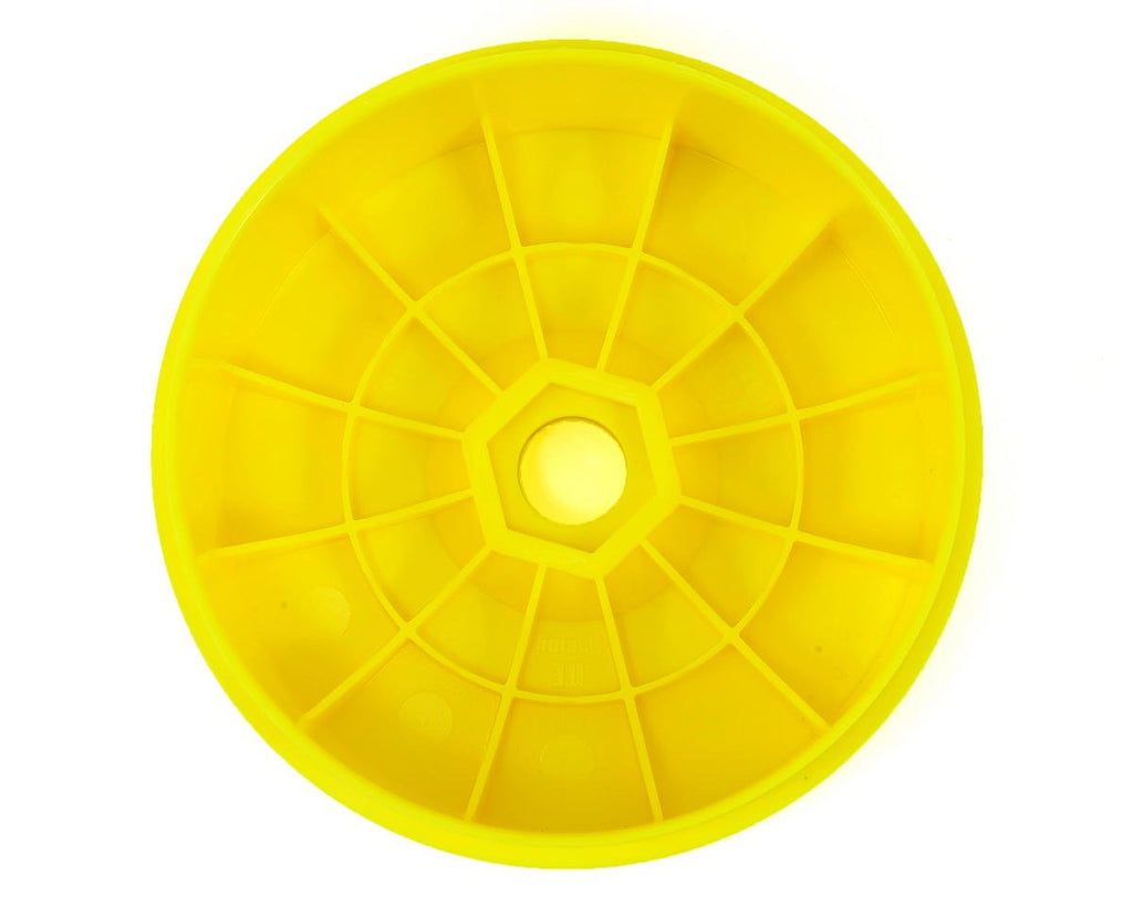 DE Racing PSB8Y Yellow Speedline Plus Buggy Wheels for 1/8 Buggy (4pcs)