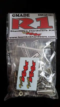 Team KNK GR1001 Stainless Hardware Kit for Gmade R1 buggy