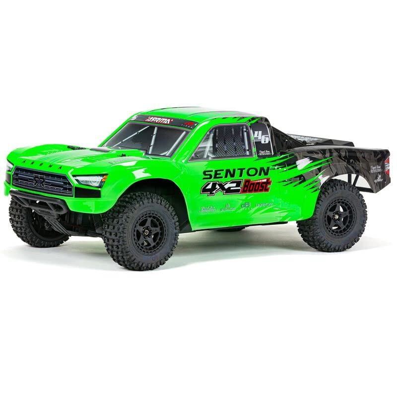 ARRMA RC Truck 1/10 SENTON 4X2 Boost MEGA 550 Brushed Short Course Truck RTR