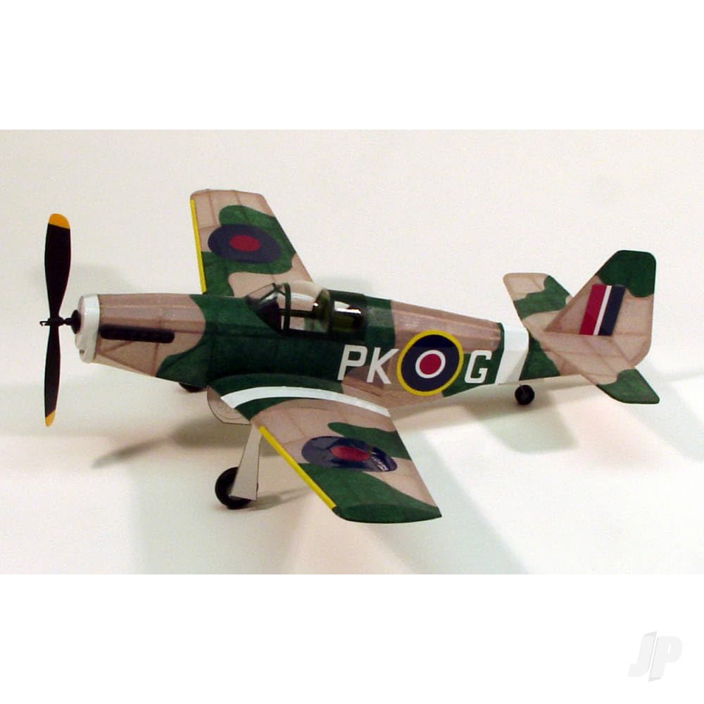 Dumas 218 P51B Mustang,17.5 Rubber Power