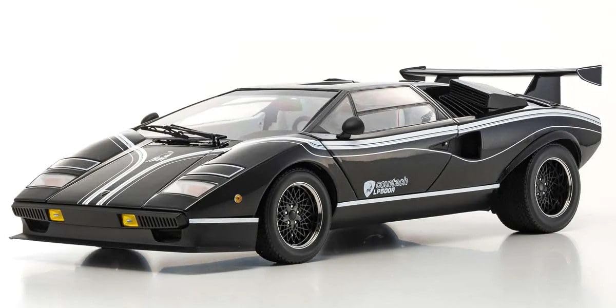 Kyosho KS08617BK 1/12 Scale Lamborghini Countach LP500R, Black