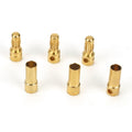 Dynamite DYNC0043 Gold Bullet Connector Set, 3.5mm (3)