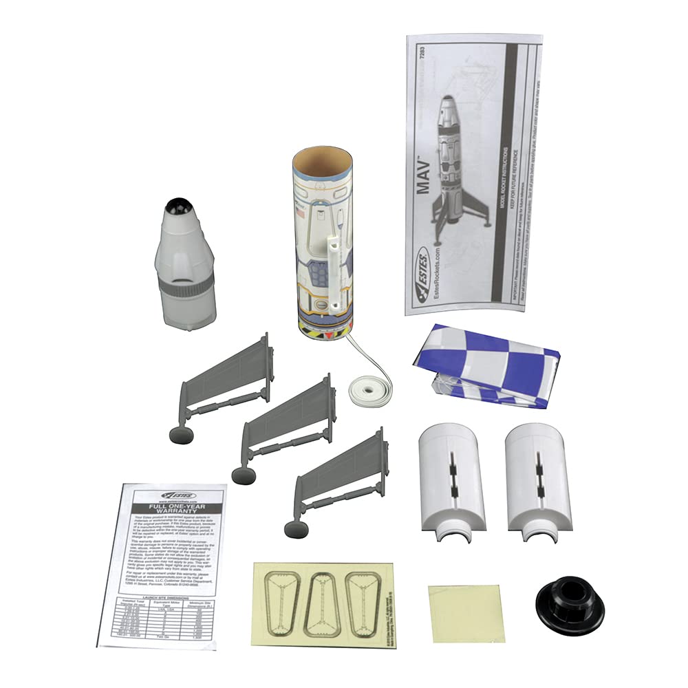 Estes 7283 Destination Mars MAV Rocket Kit Beginner Model Rocket
