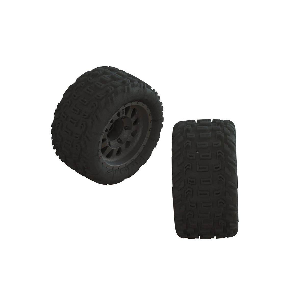 Arrma 550091 1/10 dBoots Katar MT Pre-Mounted Tire 14mm Hex (2)