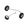E-Flite EFLU2855 Landing Gear Set: UMX F-16