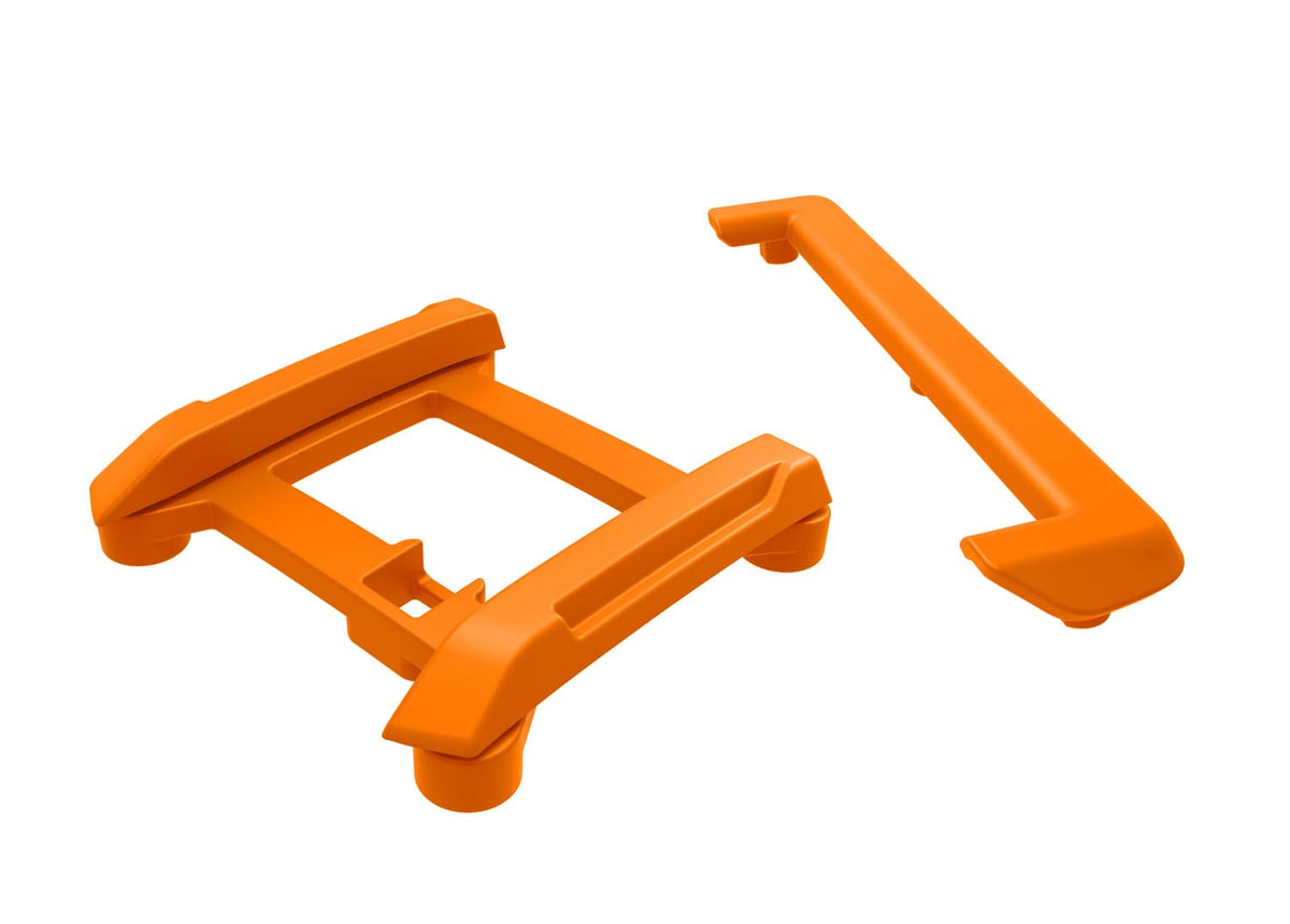 Traxxas 10717-ORNG Skidplate / Tailgate Protector, Orange: Mini Maxx BL-2s
