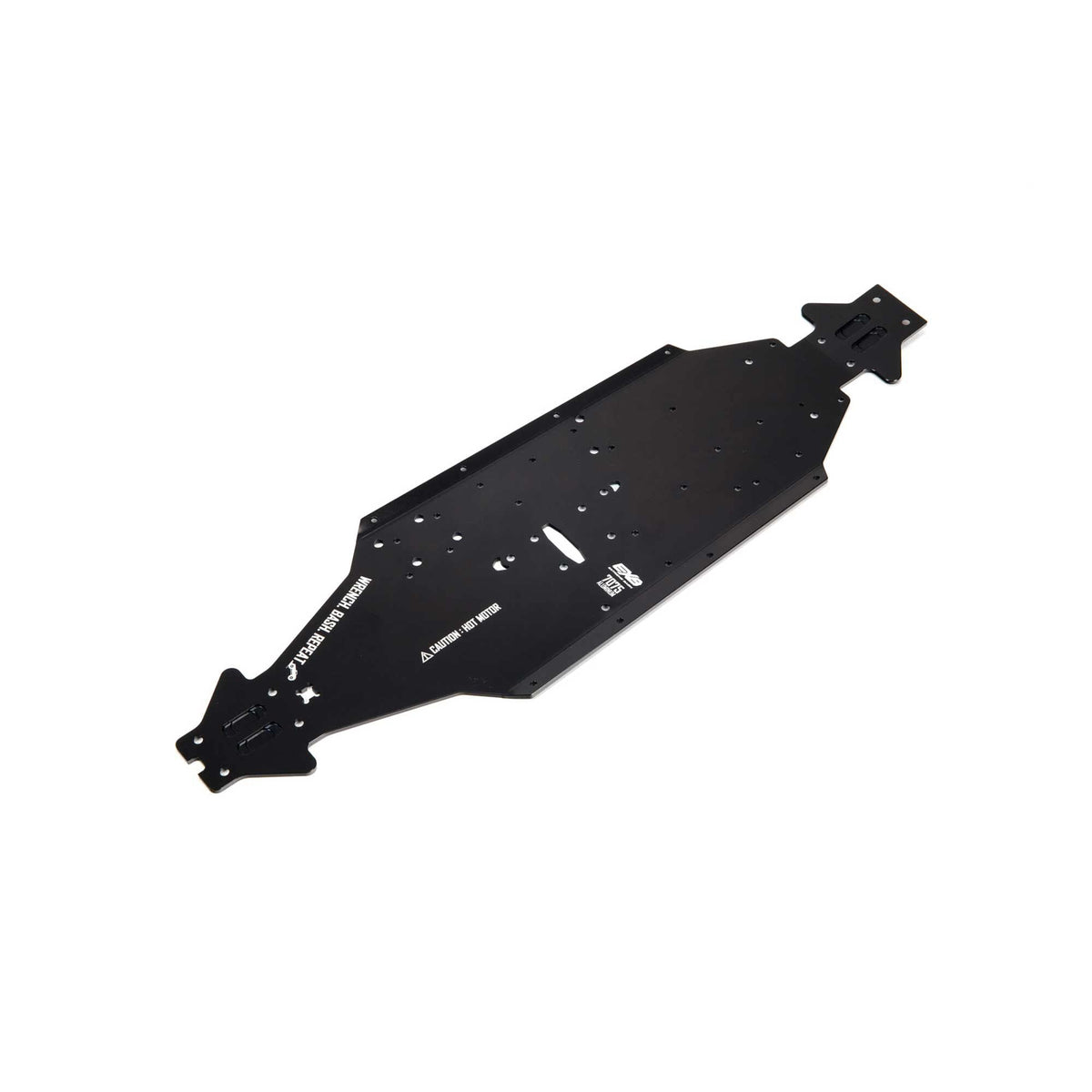Arrma 320610 Aluminum Chassis CNC 7075 T6 XLWB Black