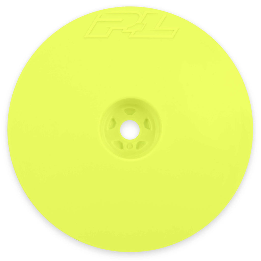Pro-Line 277802 Velocity Narrow 2.2" Hex Carpet Front Yellow Whls