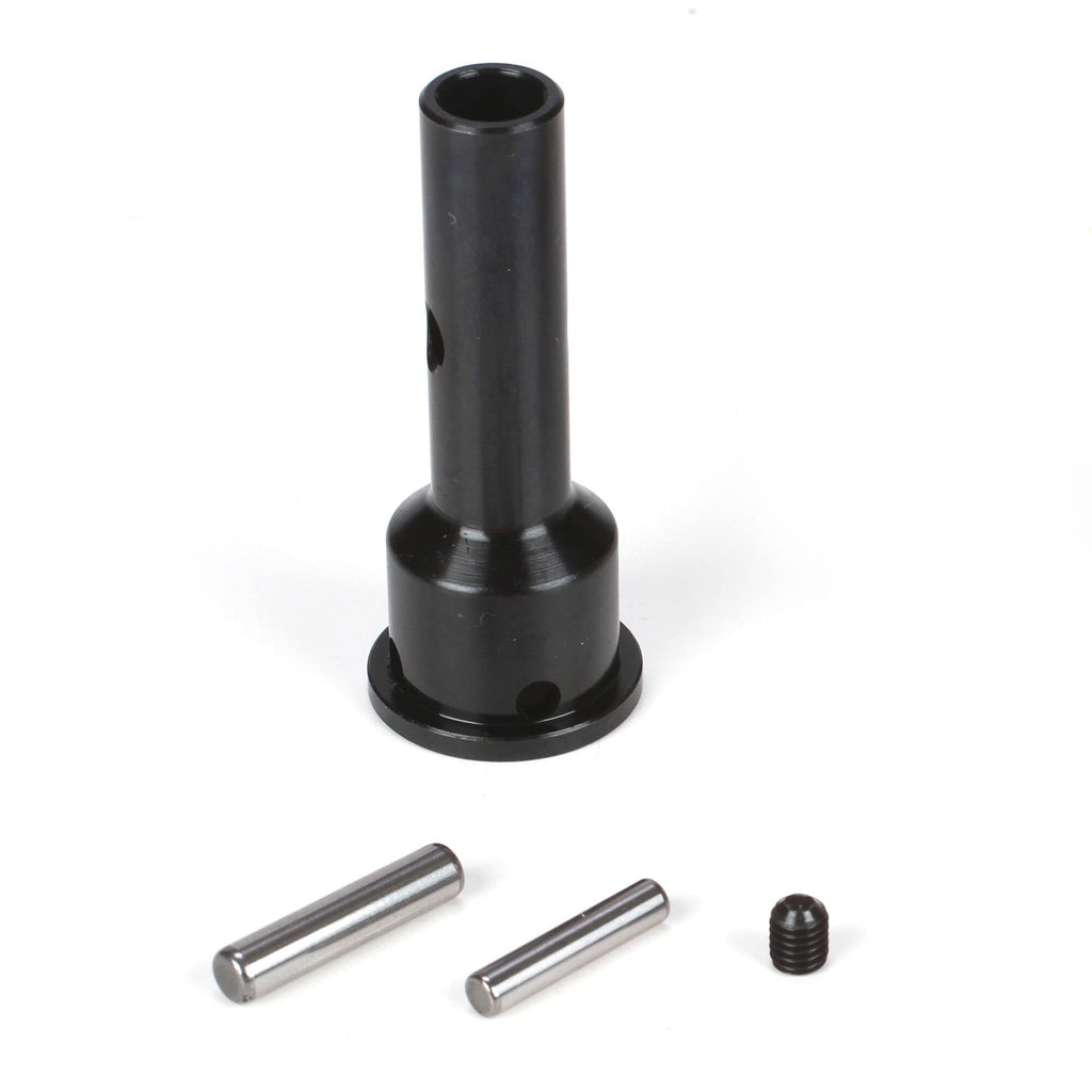 Losi LOSB3224 Front or Rear Stub Axle(1) & Pins(2): 5ive-T / Five-T