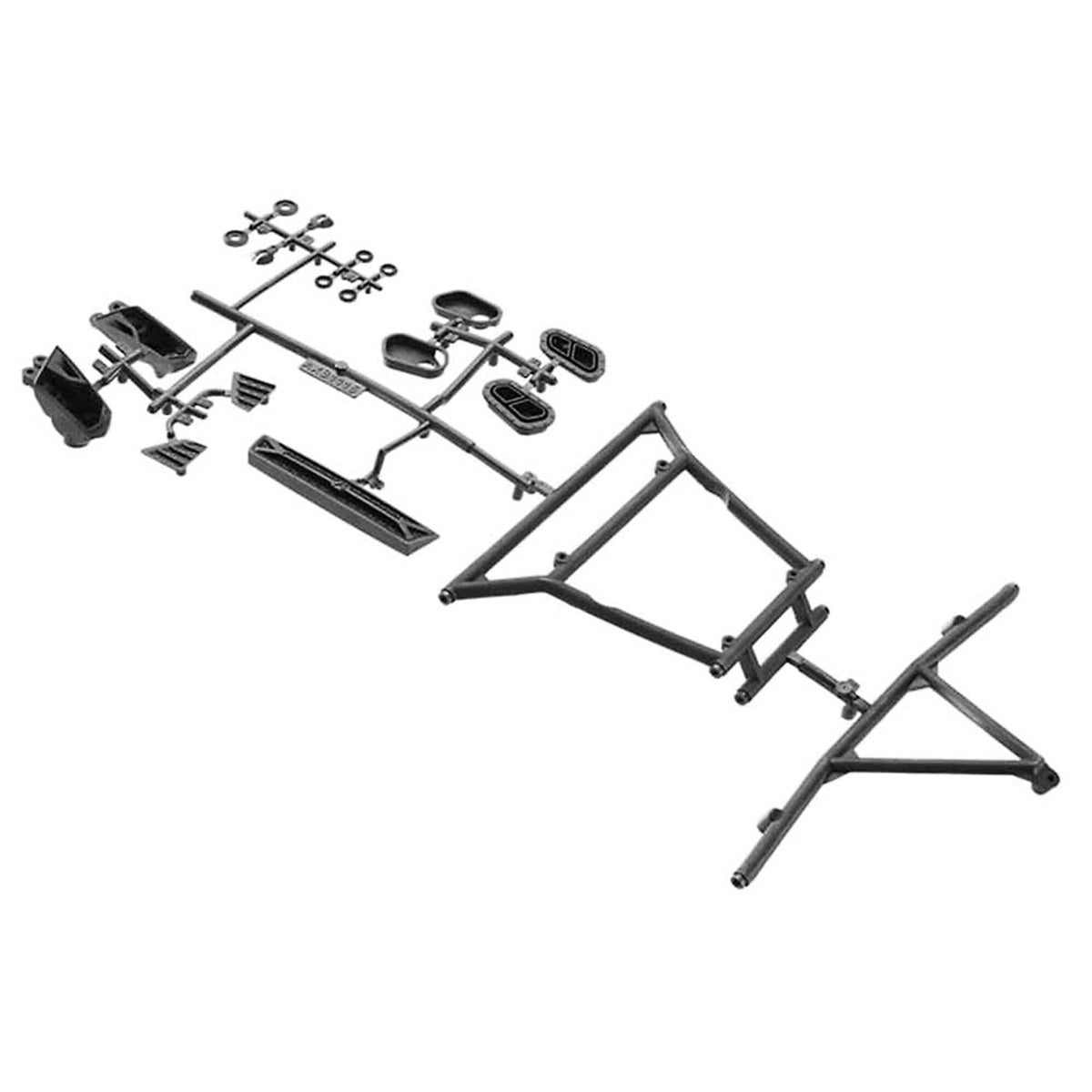 Axial AX31116 Y-380 Cage Front/Rear Inserts: 1/10 Yeti