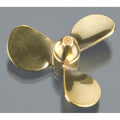 Dumas 3117 Brass 3-Blade 1-1/2"Left,1/8 Shft
