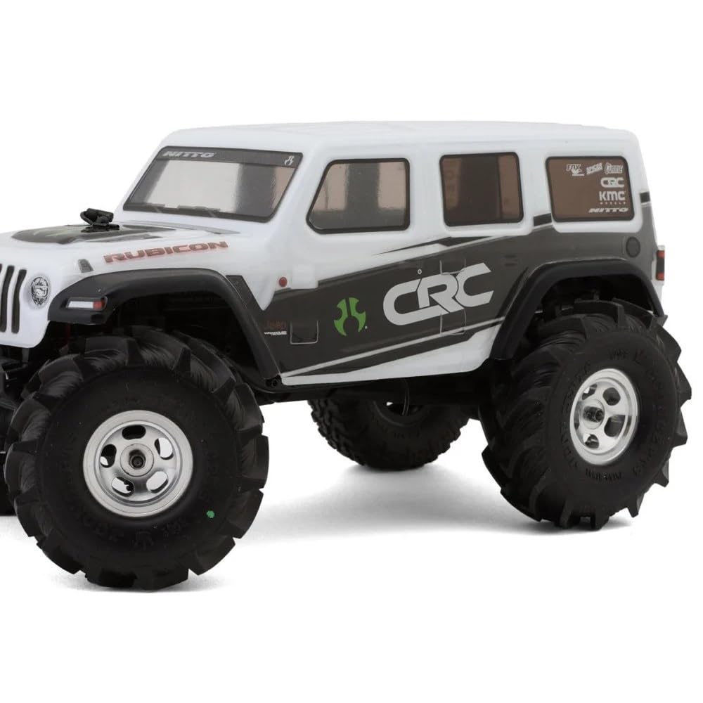 J Concepts 405902 Fling Kings - Green Compound, 63mm OD, Fits 1.0" SCX24 Wheel