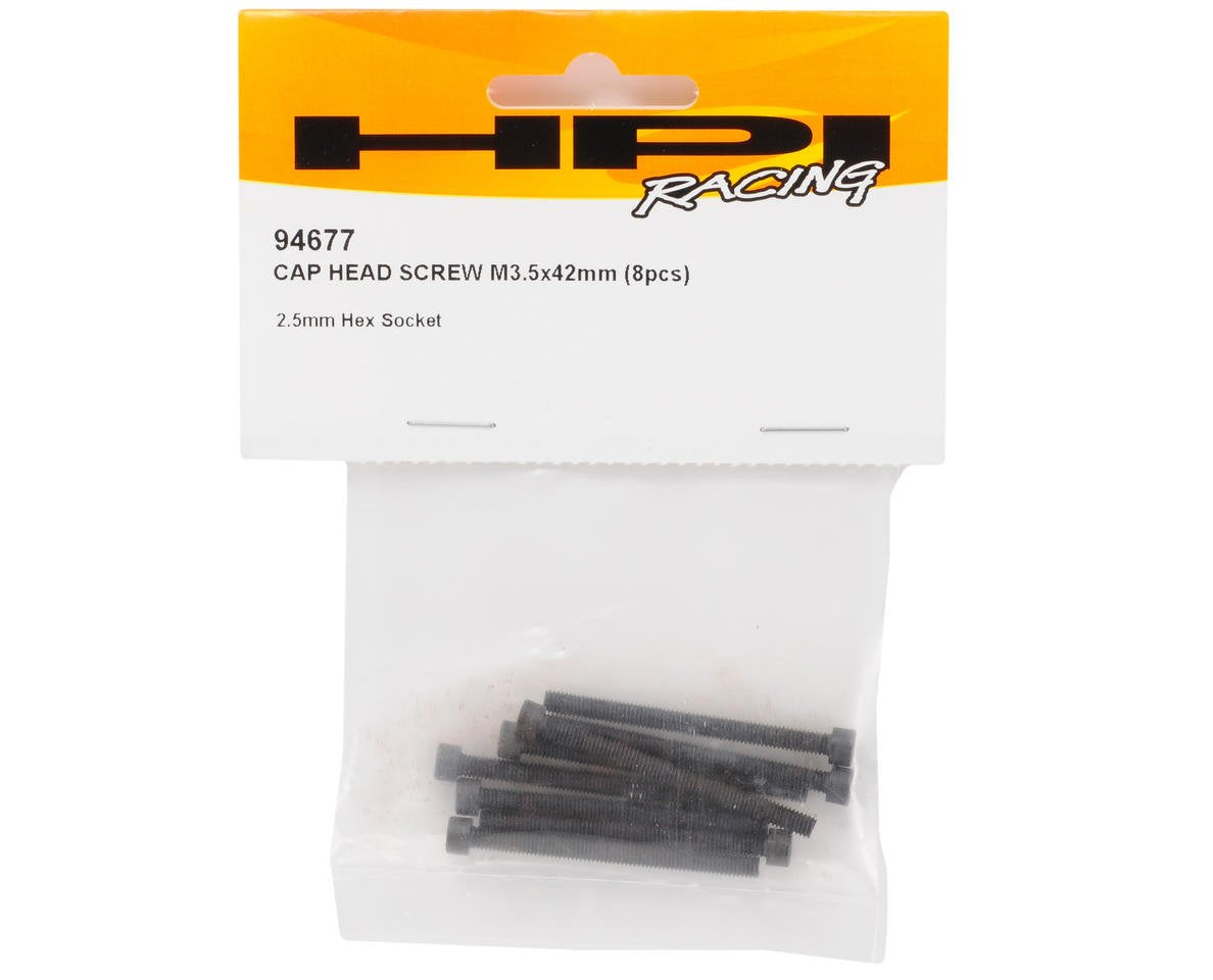 HPI Racing 94677 Cap Head Screw M3.5X42mm (Hex Socket/8pcs)