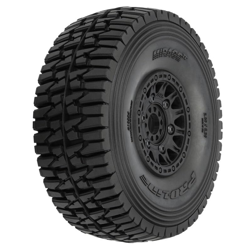 Pro-line Racing 1022410 1/7 Mirage TT BELTED F/R Tires MTD 17mm Black Raid (2): Mojave 6S, UDR
