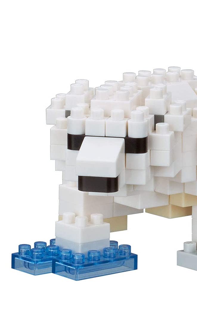 Nanoblock 21457 Polar Bear "Animals", Nanoblock Collection Series