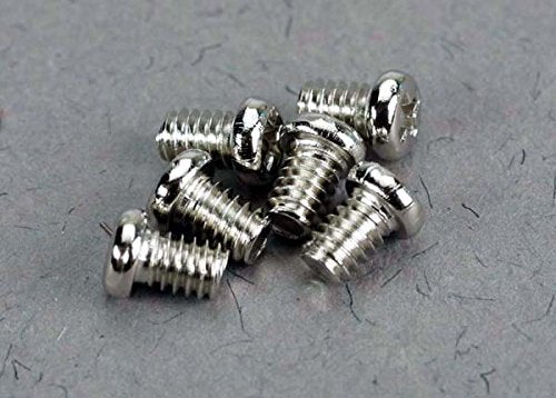 Traxxas 4051 Low Speed Spray Bar Screws, 2x4mm Roundhead Machine Screws (6)