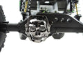 Hot Racing WRA12CT01 Black Chrome Skull AR60 Diff Cover: Wraith 1/10 Yeti AX10