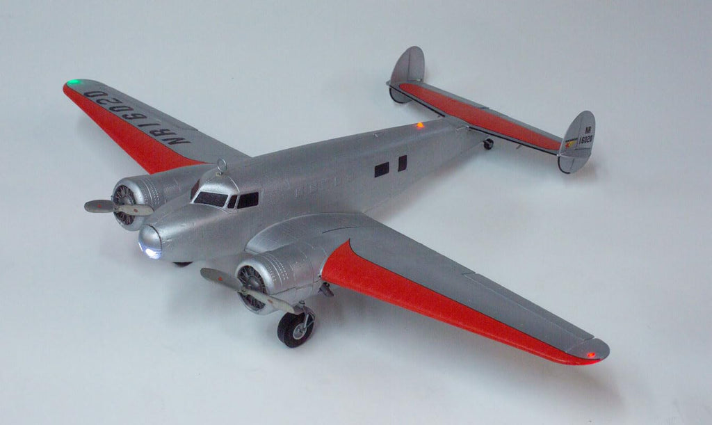 Rage R/C RGRA1402 Lockheed Electra Micro RFT Airplane (Requires Futaba TX)