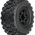 Pro-Line 10156-31 Badlands MX SC M2 MTD/Impulse Black Wheels: Slash 2wd Front
