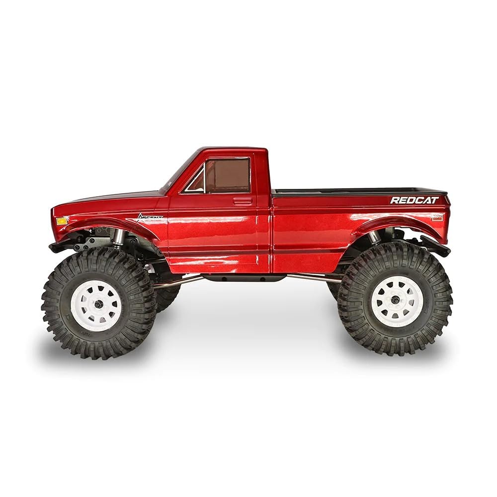 Redcat Ascent 1/10 Scale Rock Crawler – High-Torque 4WD RC Trail Truck with Portal Axles, Waterproof Electronics, LiPo Ready, RTR – Hobby-Grade Remote Control Rock Climber