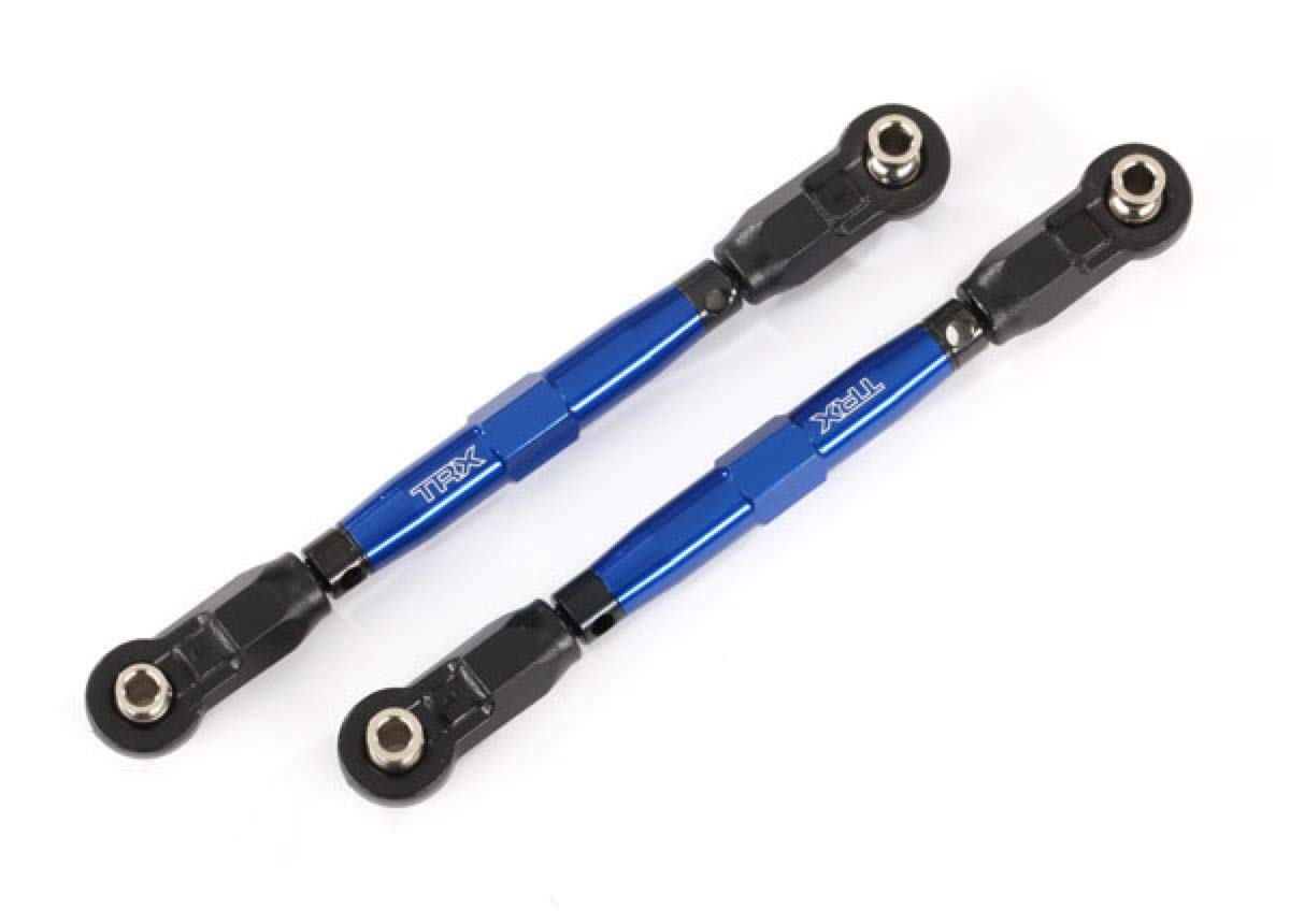 Traxxas 8948X Toe Links, Front (Tubes Blue-Anodized, 7075-T6 Aluminum