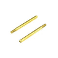 Tekno RC 6703T Shock Shafts (Front, Steel,TiNi coated,2pcs):EB410