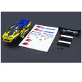 Carisma 15687 GT24TR Painted and Decorated Truggy Body (Yellow / Blue)