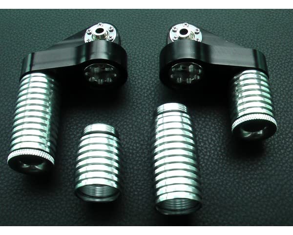 Hot Racing BJA10101 Piggyback Shock Reservoir Caps Baja