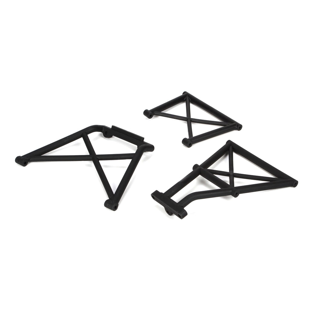 Losi LOSB2576 Rear Bumper Brace Set (3): 5IVE-T