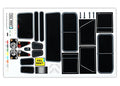 Traxxas 8012 Land Rover Defender Decals: 1/10 TRX-4