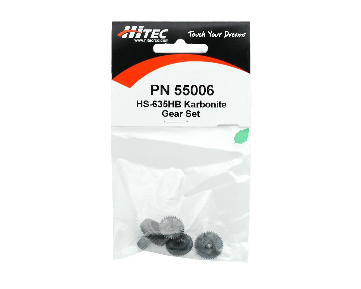 Hi-Tec 55006 Karbonite Servo Gear Set: HS-635