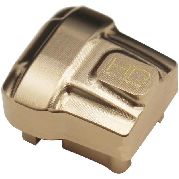 Hot Racing TRXM12H01 Front Aluminum Axle Brass cover TRX4-M