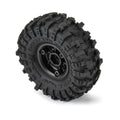 Pro-Line 1021510 1/24 Mickey Thompson Baja Pro X F/R 1.0" MTD Tires 7mm Black Holcomb (4)