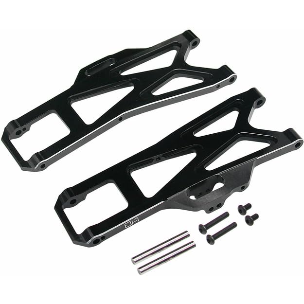 Hot Racing MXX55W01 Aluminum Lower Arms: Traxxas Wide Maxx