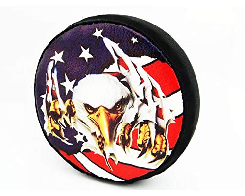 Hot Racing SCX36117E 1/10 Scale American Eagle Spare Tire Cover - Scx10 (Toy)