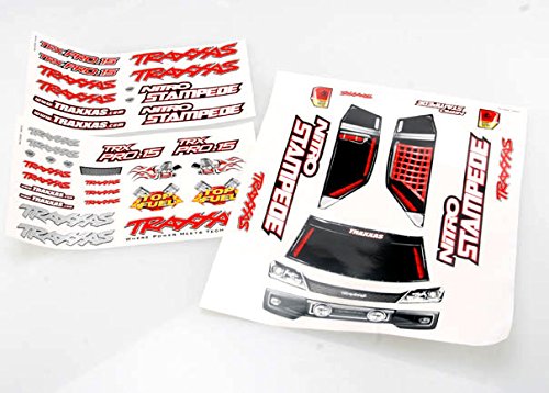 Traxxas 4113X Decal Sheets Nitro Stampede New
