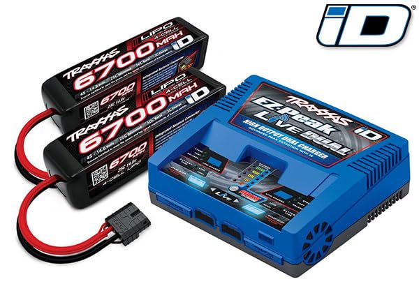 Traxxas 2997 Battery/Charger Completer Pack (2973 Charger, 2890X Batteries (2))