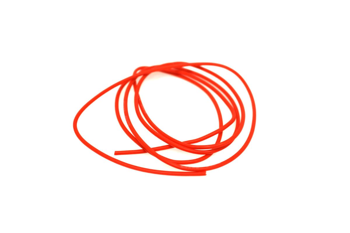 Racers Edge 1223 20 Gauge Silicone Wire, 3' Red