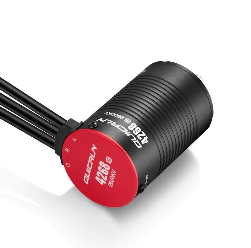 Hobbywing 30404600 Quicrun 4268SL 2600KV Black G2 Motor