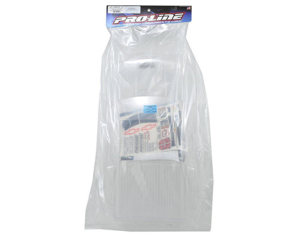 Pro-Line 338500 Clear Chevy Silverado HD Body: Traxxas 1/10 Slash 4x4 & 2wd