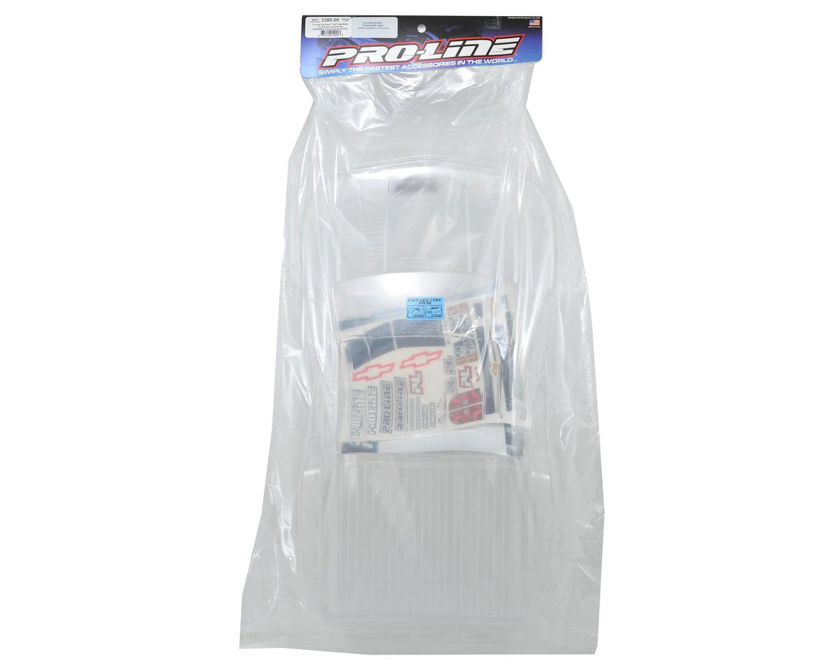 Pro-Line 338500 Clear Chevy Silverado HD Body: Traxxas 1/10 Slash 4x4 & 2wd